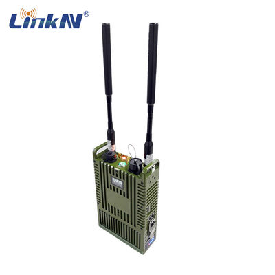 सामरिक IP66 MESH रेडियो 4G GPS/BD PPT WiFi उच्च सुरक्षा AES एन्क्रिप्शन लैन HDMI कम विलंबता