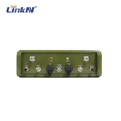 बीहड़ सैन्य 10W MESH रेडियो 10W LTE बेस स्टेशन AES IP66 DC 14.8V . को एकीकृत करता है